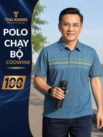 Áo thun nam trung niên Thái Khang áo thun chạy bộ form classic rộng rải thoải mái ATK62