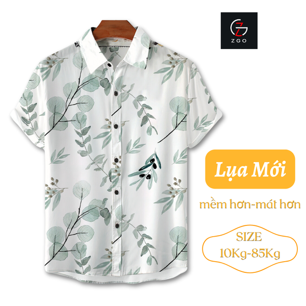 Áo Sơ Mi Thái Khang Họa Tiết Đi Biển Hawaii Unisex – Áo Nhóm Du Lịch, Đi Biển Mùa Hè Form Rộng