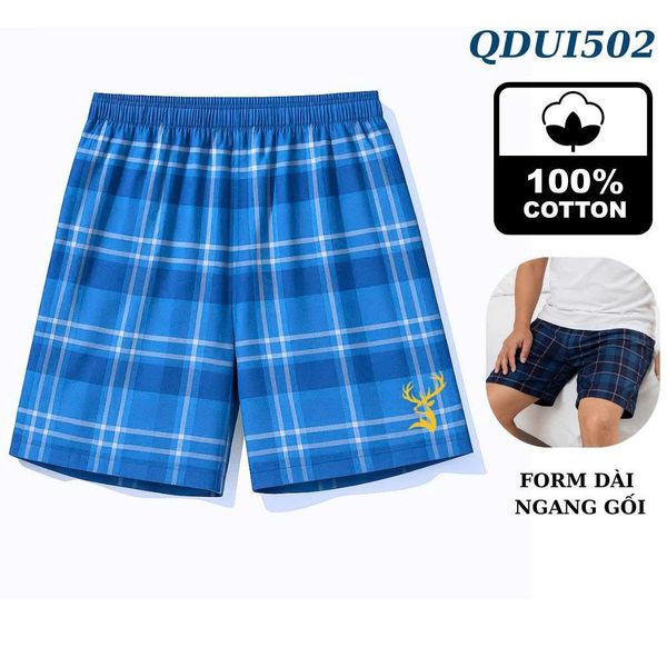 Quần đùi mặc nhà cotton nam Thái Khang