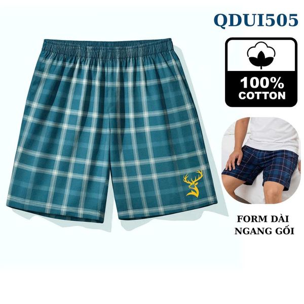 Quần đùi mặc nhà cotton nam Thái Khang