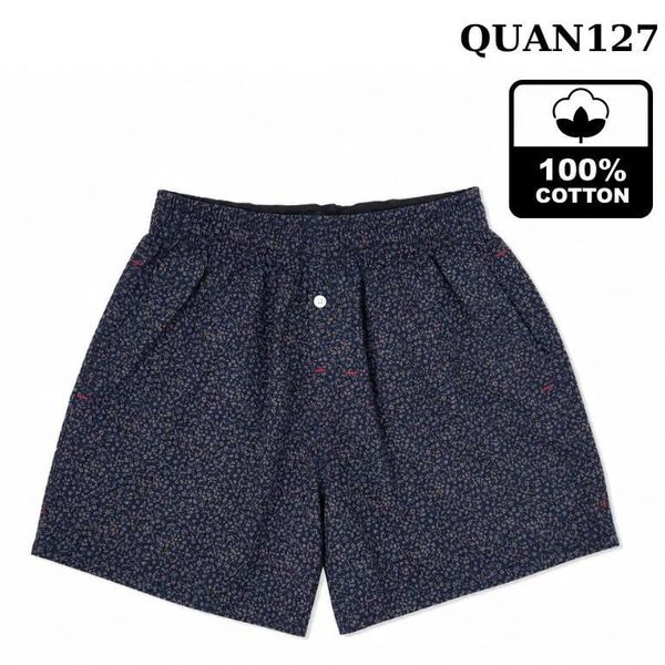 Quần đùi mặc nhà cotton nam Thái Khang