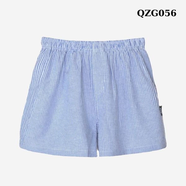 Quần Đùi Short Kẻ Sọc Nam Nữ Form Rộng Mặc Thoáng Mát QZG05