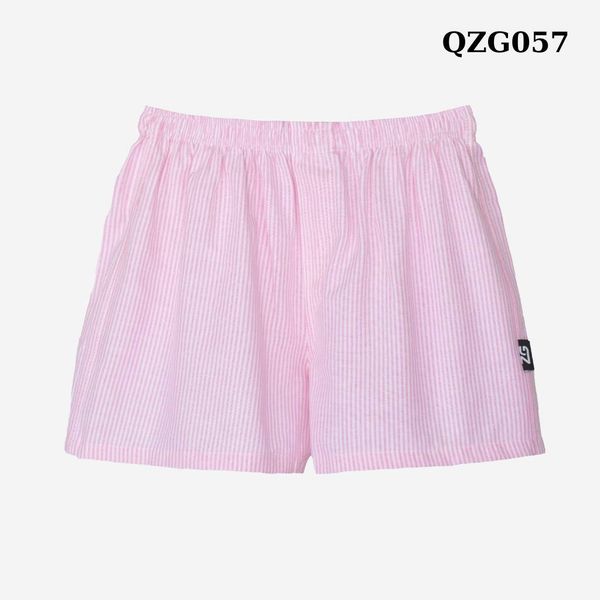 Quần Đùi Short Kẻ Sọc Nam Nữ Form Rộng Mặc Thoáng Mát QZG05