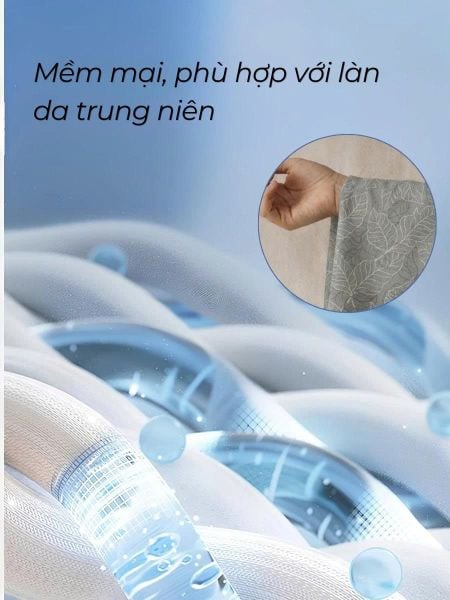 Áo sơ mi nam ngắn tay trung niên THÁI KHANG vải lụa co giãn ATK59