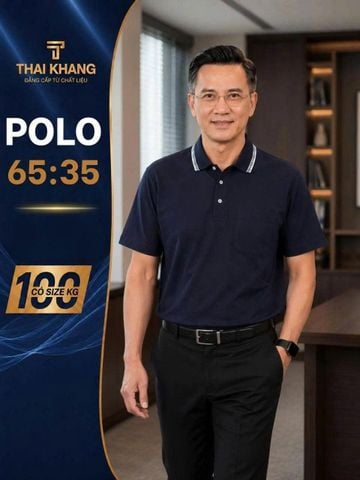 Áo thun nam trung niên vải cotton Thái Khang ATK06