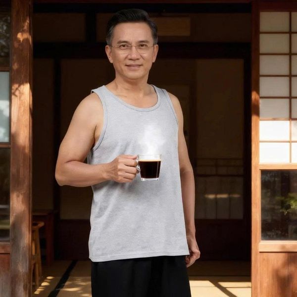 Áo lót nam ba lỗ Thái Khang vải cotton mặc cực mát ATK11