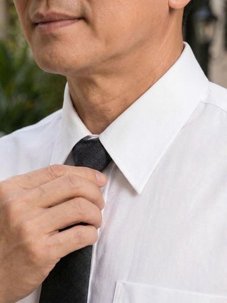 Áo sơ mi nam công sở dài tay cao cấp Thái Khang vải lụa ATK23