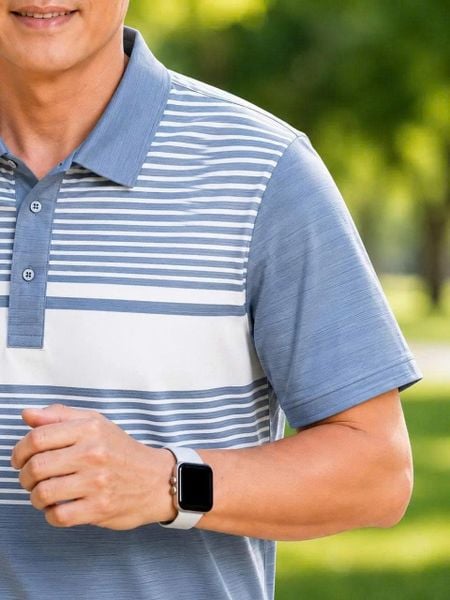 Áo thun polo nam THÁI KHANG vải thun lạnh ATK36