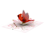  Cardinal Christmas Pop Up Card 