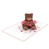  Adorable Teddy Bear Pop Up Card 