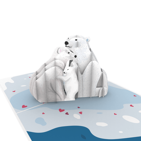  Bear Family Pop Up Card 