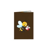  Bee Birthday Pop Up Card 