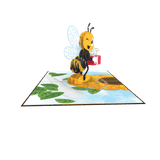 Bee Birthday Pop Up Card 