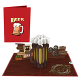  Beer Pop Up Card 