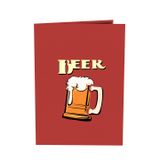  Beer Pop Up Card 