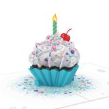  Birthday Cupcake Pop Up Card 