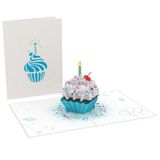  Birthday Cupcake Pop Up Card 