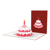  Birthday Cake Pop Up Card 