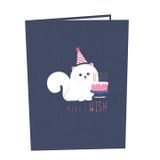  Birthday Dog Pop Up Card 
