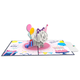  Birthday Dog Pop Up Card 