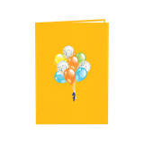  Car with Gifts Pop Up Card 