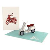  Charming Vespa Pop Up Card 
