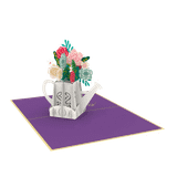  Colorful Flowers Pop Up Card 