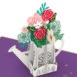  Colorful Flowers Pop Up Card 