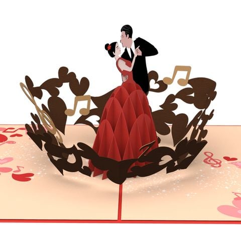  Dancing Pop Up Card 