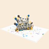  Dogs Birthday Pop Up Card 