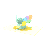  Elephant Pop Up Card 