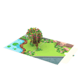  Flower Garden Pop Up Card 