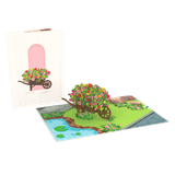  Flower Garden Pop Up Card 