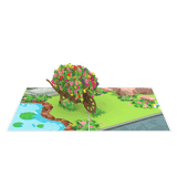  Flower Garden Pop Up Card 
