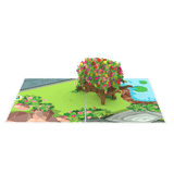  Flower Garden Pop Up Card 