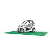  Golf Cart Pop Up Card 