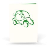  Golf Cart Pop Up Card 
