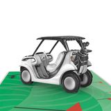  Golf Cart Pop Up Card 
