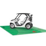  Golf Cart Pop Up Card 