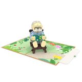  Grandfather Pop Up Card 