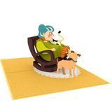  Grandmother Pop Up Card 