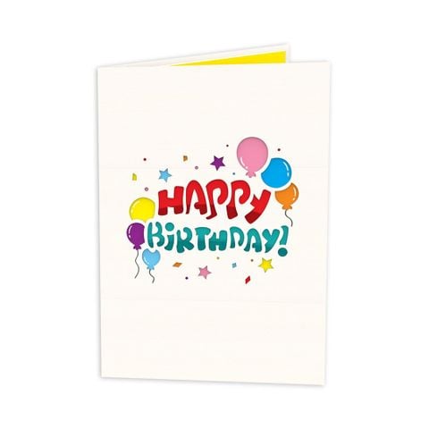  Happy Birthday Pop Up Card 