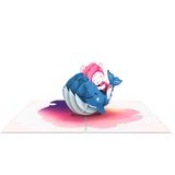  Happy Whale Pop Up Card 