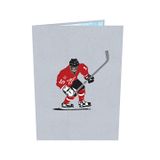  Ice Hockey Pop Up Card 