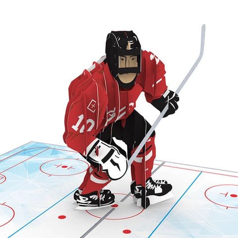  Ice Hockey Pop Up Card 