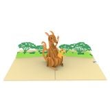  Mother Kangaroo Pop Up Card 