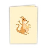  Mother Kangaroo Pop Up Card 