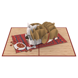  Lazy Bulldog Pop Up Card 
