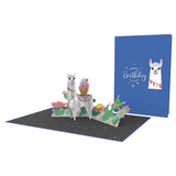  Llama Pop Up Card 