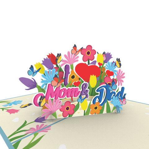  Mom & Dad Pop Up Card 